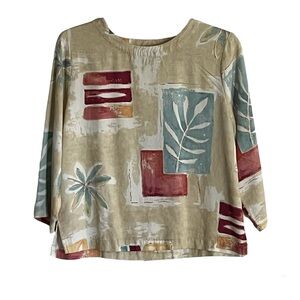 Hot Cotton • Marc Ware ~ Palm Tree Boardwalk Brunch Desert-Casual ~ Perfect New
